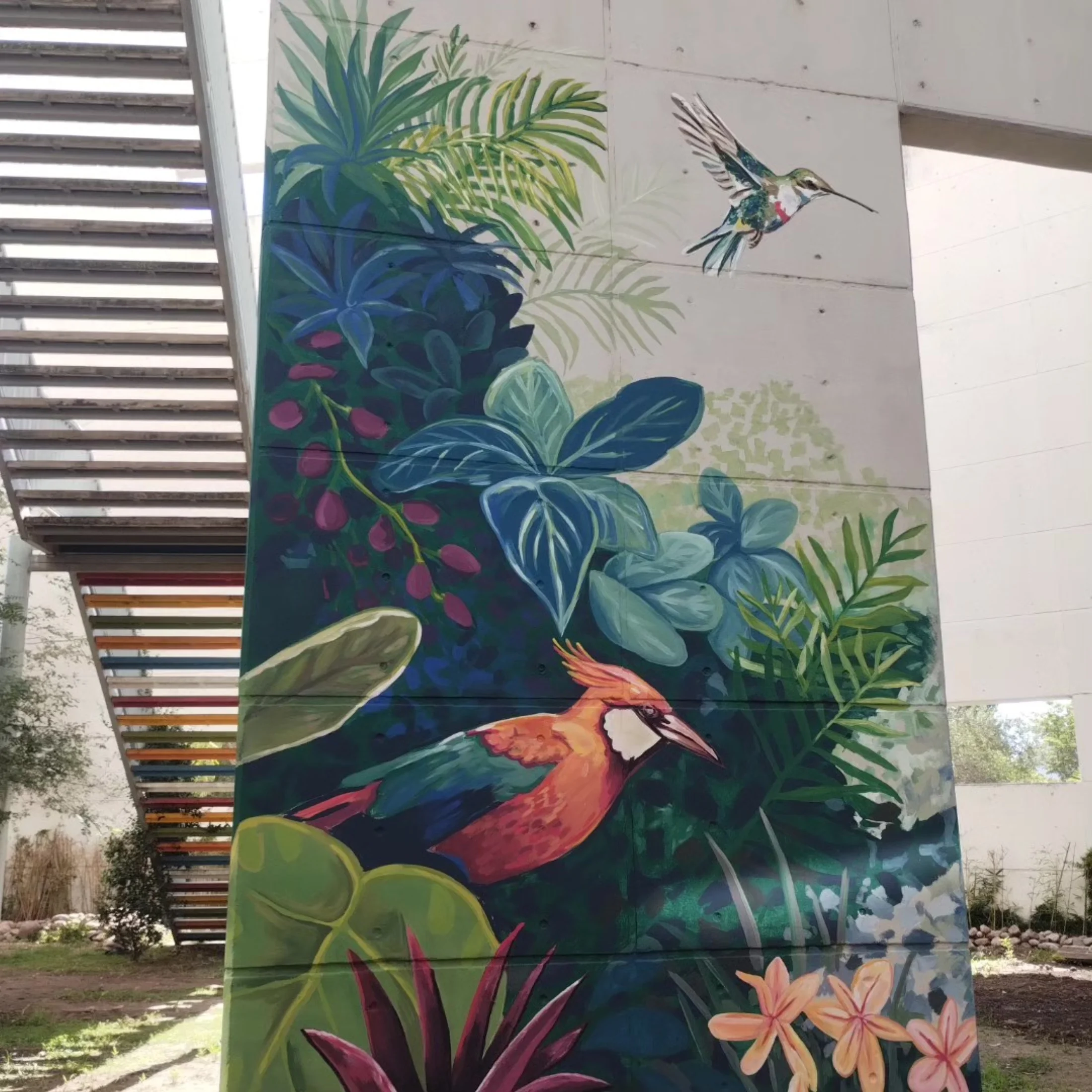 Registro fotografico de Mural 04, vista C.